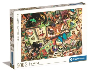 Puzzle 500 HQ The Butterfly Collector - Clementoni