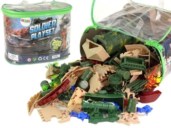 Zestaw militarny 200el - Leantoys