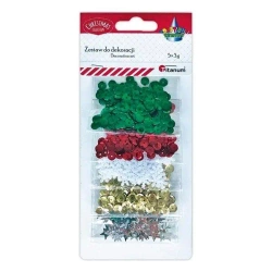 Cekiny Boże Narodzenie mix - Titanum