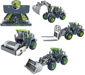 Pojazdy budowlane metal MIX - Trifox