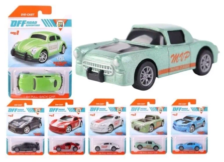 Samochód metalowy Osobowy mix - Pro Kids