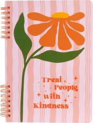 Notes na spirali A5/80K Bloom boho HAPPY COLOR - GDD