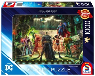 Puzzle 1000 PQ T.Kinkade Liga Sprawiedliwości 113549 - Schmidt Spiele Puzzle