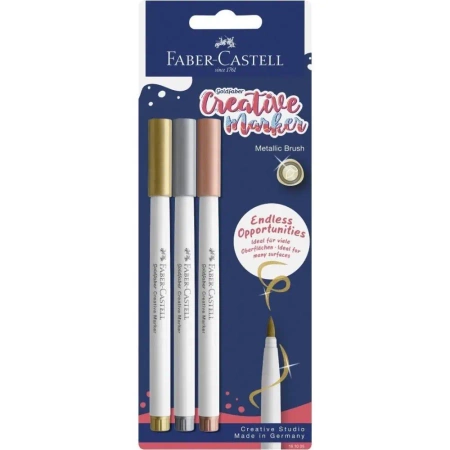 Pisak kreatywny goldfaber 3 kolory - Faber Castell