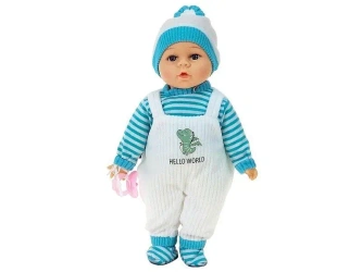 Lalka bobas ze smoczkiem mówi po polsku 35cm - ADAR