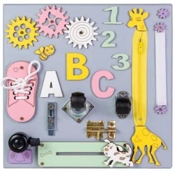 Tablica manipulacyjna kolorowa - 3toysm