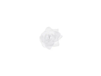 Różyczki do przylepiania białe 9cm 24szt - PartyDeco