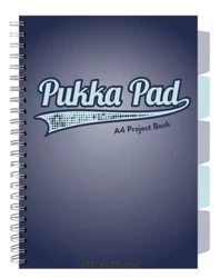 Kołozeszyt Pukka Pad A4 Project Book Navy granatowy - Pukka Pads