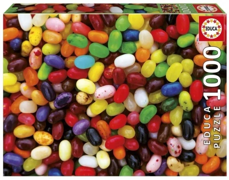 Puzzle 1000 Kolorowe żelki - Educa