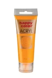 Farba akrylowa 75ml ciemnożółty HAPPY COLOR - GDD