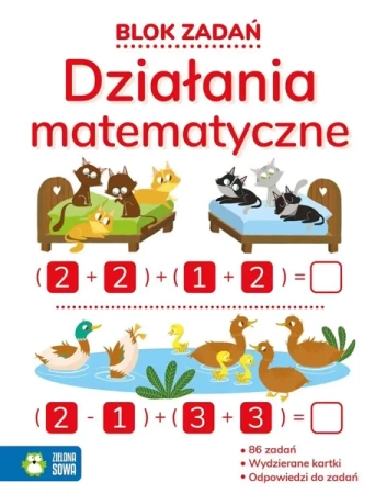 Blok zadań. Działania matematyczne - Leszek Gołuchowski, Agata Dobkowska, Natalia Berl