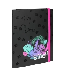 Teczka A4 przestrzenna tekturowa z gumką Disney Black wzór 3 - PATIO