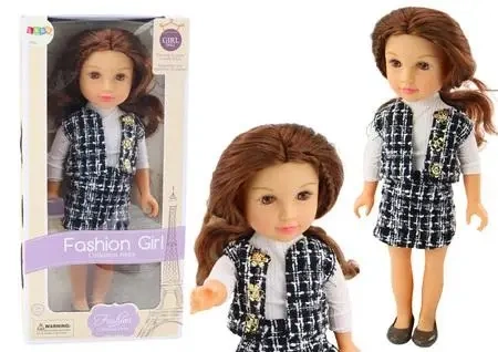 Lalka W eleganckim ubranku - Leantoys