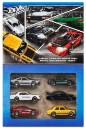 Hot Wheels Silver Streets of Japan 6-pak (6szt) - Mattel