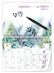 Kalendarz szkolny tablica 2025/2026 - Kalpol