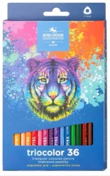 Kredki Triocolor Tygrys 36 kolorów - Koh-I-Noor