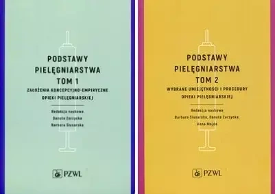 PODSTAWY PIELĘGNIARSTWA TOM 1-2 PAKIET ZARZYCKA - praca zbiorowa