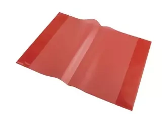Okładka na zeszyt A4 PP 0,8OE czerwony (10szt) - Panta Plast