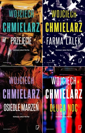 Jakub Mortka PAKIET Podpalacz/Farma lalek/Przejęcie/Długa noc - Wojciech Chmielarz