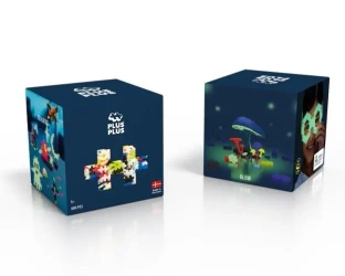 Klocki Plus-Plus Świecące w ciemności 600el - Plus-Plus