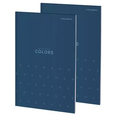 Blok notatnikowy A6/50K Colors (10szt) - Top 2000