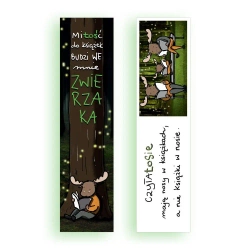 Zakładka kartonowa - Czytałosie - Molom
