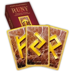 Runy. 24 karty + książka - praca zbiorowa