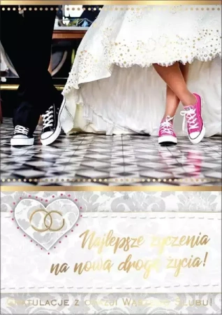 Karnet B6 PR-074 Ślub - Kukartka