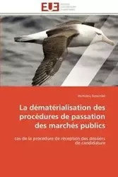 La dématérialisation des procédures de passation des marchés publics - GASSIMBE-H