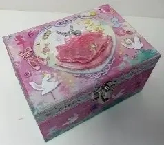 Pozytywka szkatułka Sukienka - Pecoware