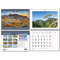 Kalendarz 2026 A3 terminarz 13p Polskie Góry - EV-Corp