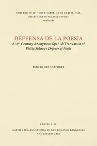 Deffensa de la poesia - Benito Brancaforte