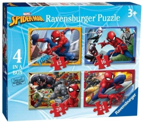 Puzzle 4w1 Spider-Man - Ravensburger