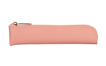 Etui na długopisy z suwakiem różowe - Antra