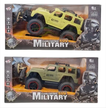 Pojazd auto terenowe ze światłem i dźwiękiem sterowane pilotem - SWEDE