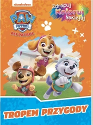 Psi Patrol. Zdrapuj, koloruj, naklejaj 2. Skye i.. - praca zbiorowa