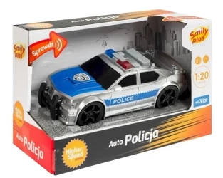 Auto policja Junior 1:20 - Smily Play