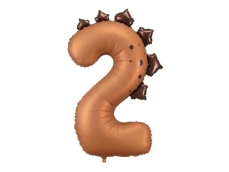 Balon foliowy 2 Dinozaur 92cm - PartyDeco