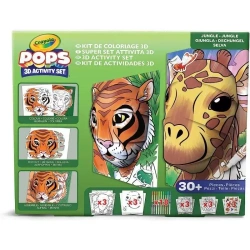 Pops 3D Activity Set - Jungle CRAYOLA