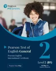 PTE General Level 2 (B1) no key with Student's... - praca zbiorowa
