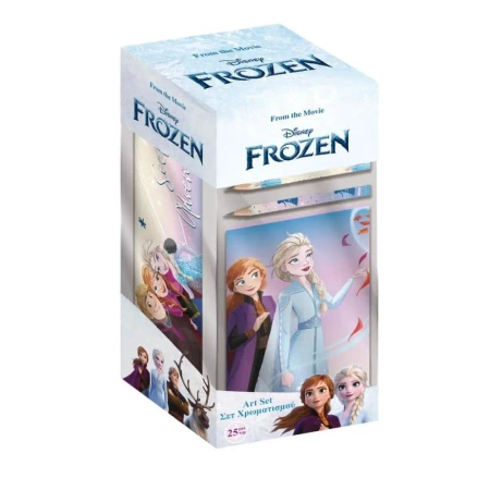 Kolorowanka z piórnikiem Frozen - Diakakis