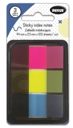 Znaczniki 2x4,4cm 3 kolory - Beniamin