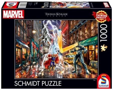 Puzzle PQ 1000 Thomas Kinkade Thor Marvel G3 - Schmidt