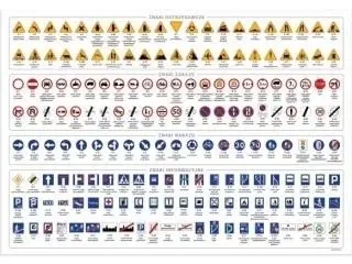 Podkład oklejany Znaki Drogowe DERFORM