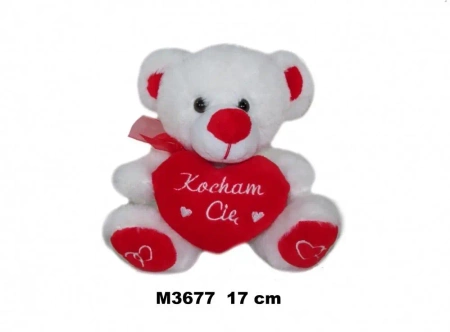 Miś z sercem 17cm - Sun-Day