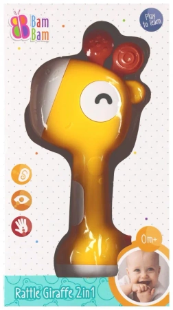 Grzechotka Żyrafa 2w1 Bam Bam 570578