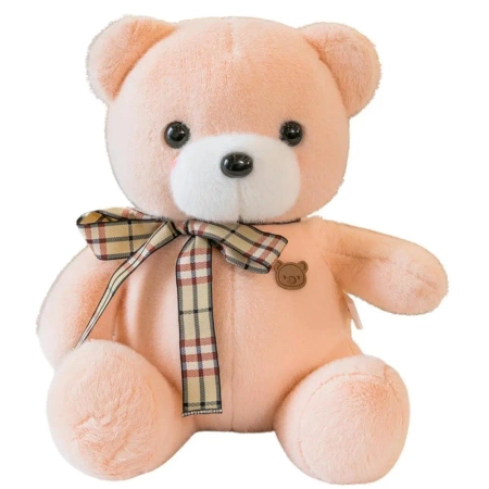 Maskotka przytulanka miś kremowy 23cm - Leantoys