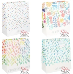 Torebka upominkowa KR 2268 M brokat - NInvest