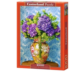 Puzzle 1000 Bouquet of Hydrangeas CASTOR - Castorland