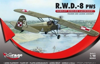 Samolot Szkolno - Łącznikowy "R.W.D -8 PWS" - Mirage Hobby